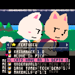 Un GIF montrant la fonctionnalité Splore et ses différentes catégories, puis lance un jeu.